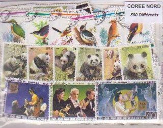 300 Korea North All Different  Collectible Postage Stamps  