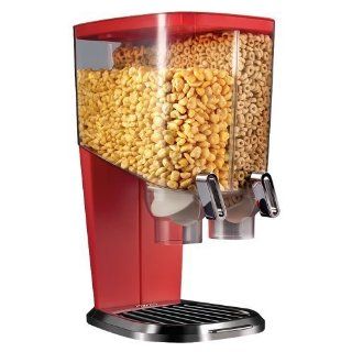 Rosetto EZ Serv 300 Cereal and Snack Dispenser, Red   Food Dispensers