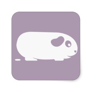 Pooping Guinea Pig Stickers