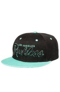 Young & Reckless Men's OG Reckless Snapback Hat One Size Black & Teal at  Mens Clothing store