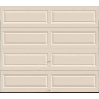 Clopay Value Series 8 ft. x 7 ft. Non Insulated Solid Almond Garage Door HDBL_AL_SOL