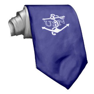 Fouled Anchor USN Tie
