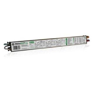 GE Lighting 77114 GE454MVPS90 E 120/277 Volt UltraStart Electronic Fluorescent T5 Programmed Rapid Start Ballast 4 to 1 F54T5HO Lamps   Electric Plugs  