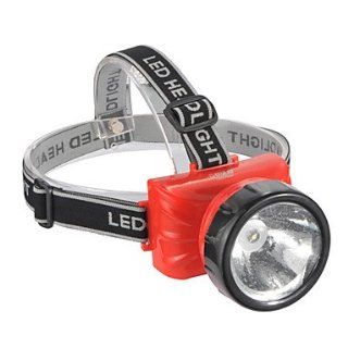 LED 722A Rechargeable 2 Mode LED Headlamp (Built in Battery, Red)   Basic Handheld Flashlights  