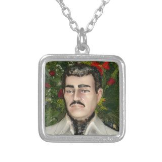 "Santo" Jesús Malverde Personalized Necklace