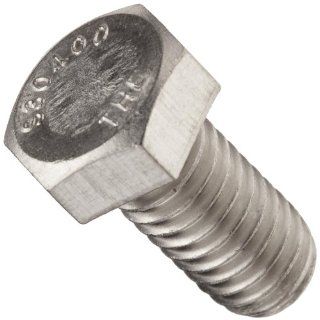 Stainless Steel Hex Bolt, 5/16" 18, 3/4" Length (Pack of 25)