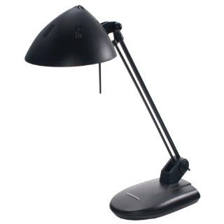 Ledu L281MB High Output Halogen Desk Lamp, 17 Reach, Matte Black   Luxo Lamp