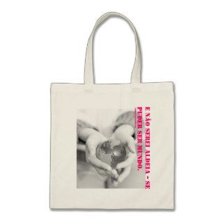 E I will not be village   it could be world. (PCF) Tote Bags