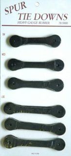 Spur Tie Downs   Black  Equestrian Equipment  Sports & Outdoors