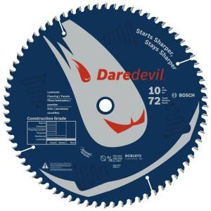 Bosch 10 in. 72 Tooth Circular Saw Blade for Laminate and Melamine DCB1072