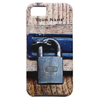 Padlock   Funny  Lock Keeps it Safe and Secure iPhone 5 Cover