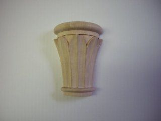 Large Papyrus Capital   Maple   Wood Moldings And Trims  
