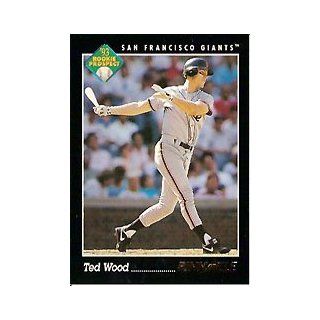 1993 Pinnacle #286 Ted Wood Sports Collectibles