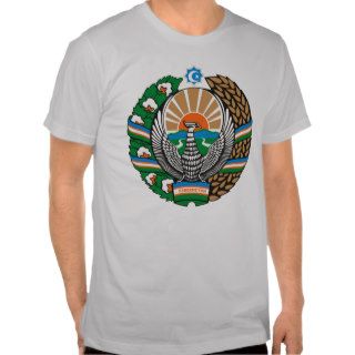 Uzbekistan Coat of Arms T shirt