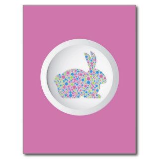 Easter Bunny Rabbit Postcard