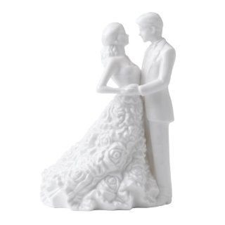 Monique Lhuillier for Royal Doulton Modern Love Bride and Groom Cake Topper Kitchen & Dining