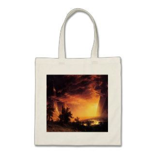 Sunset in the Yosemite Valley Tote Bag