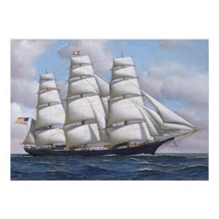 American Clipper Ship Flying Cloud Print