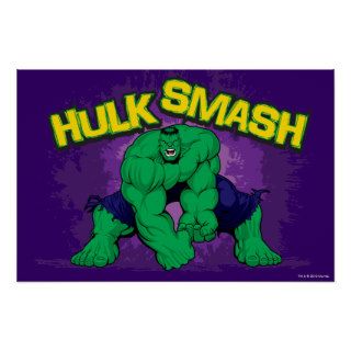 Hulk Smash Posters