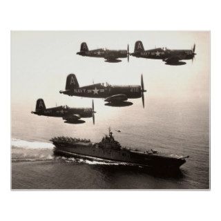 Corsairs Coming Home Poster