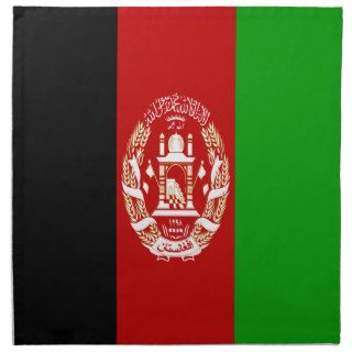 Afghanistan Flag Napkins