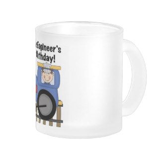 Train Engineer 1st Birthday Tshirts and gifts Coffee Mugs
