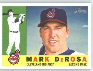 Mark DeRosa   Chicago Cubs   2009 Topps Heritage Card # 294   MLB Trading Card Sports Collectibles