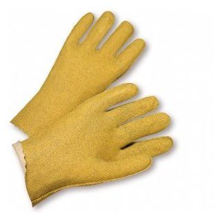 Vinyl Coated Small Gloves with Seams Out (lot of 12)   Work Gloves  