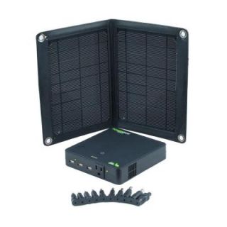 Nature Power 10 Watt Folding Solar Panel Charger with Power Bank Elite 15 Rechargeable Battery Pack DISCONTINUED 55014