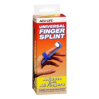 Special pack of 5 FINGER SPLINT UNIV ACU LIFE Health & Personal Care