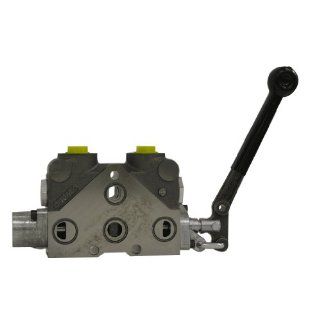 Prince 20P4BA1AA Hydraulic Directional Control Valve Parallel Work Section, No Relief, 4 Way, 3 Position, 4 Ports, Spring Center, Cast Iron, Standard Lever Handle, 1/2 NPTF