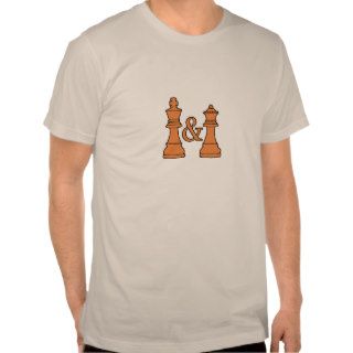 Chess King and Queen T shirt