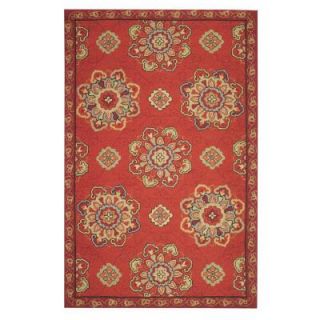Home Decorators Collection Bianca Red 2 ft. x 3 ft. Area Rug 0467300110
