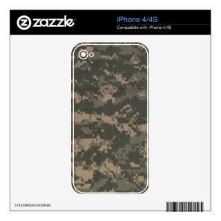 Digital ACU Camouflage Camo iPhone skin Skin For iPhone 4S