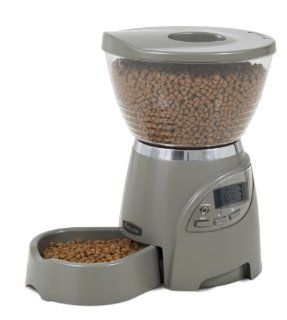 Petmate Infinity 5 lb Portion Control Automatic Dog Cat Feeder  Pet Self Feeders 