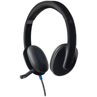 Logitech USB Headset H540 for PC Calls and Music   Black Computers & Accessories