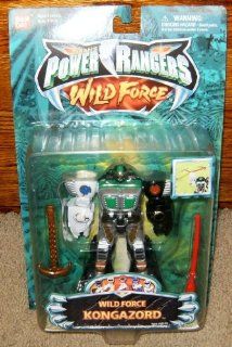 Wild Force Kongazord 5.5" Power Rangers Action Figure Toys & Games