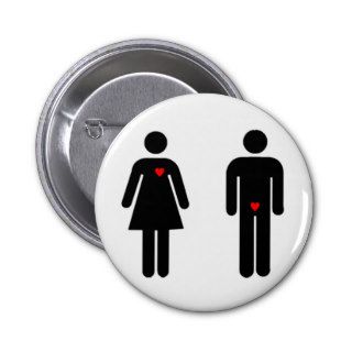 The Difference Between Men and Women Pinback Button