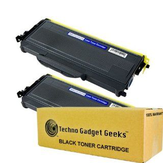 Techno Gadget Geeks High Yield 2pk TN 360 TN 330 Toner Cartridge for Brother Printer MFC 7440N MFC 7840W MFC 7320 HL 2170W HL 2150N HL 2140 DCP 7030 Black 2600 pages Electronics