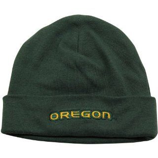 Oregon Ducks Infant Green Solid Ski Knit Beanie  Basketball Equipment  Sports & Outdoors