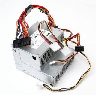 Genuine Dell 255w Power Supply (PSU), Replacement PSU For The Following Desktop (DT) Systems Dimension 3100C, C521, Optiplex 320, 330, 360, 740, 745, 755, GX520, GX620, 210L, Replaces The Following Dell Part Numbers KC672, K8965, M8801, M8803, MC638, NC9