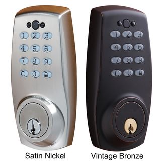 Electronic Keypad Deadbolt Lock Sure loc Doorknobs