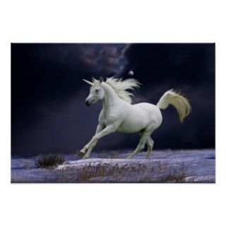 Fantasy Horses Unicorn Posters
