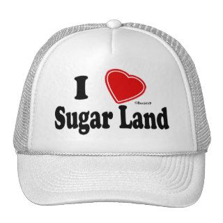 I Love Sugar Land Hats