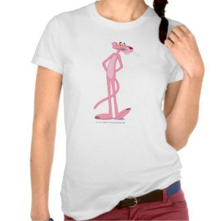 Foot Tapping Standing Panther Tee Shirts