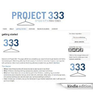 Project 333 Kindle Store Courtney Carver