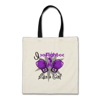 Lupus I Fight Like a Girl With Gloves Bag