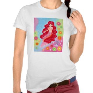 Mermaid Dream painting T Shirts