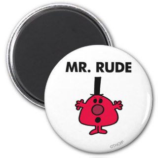 Mr Rude Classic Refrigerator Magnet