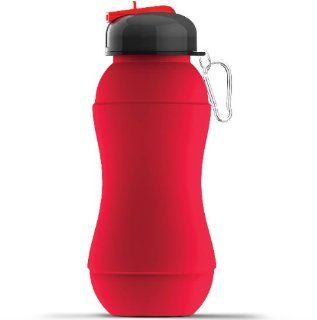 Silicone Water Bottle   Red (25 Pieces) [Sports]  Sports & Outdoors